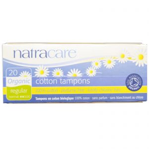 Comprar Natracare, Tampões de Algodão Orgânico, Regular, 20 Tampões