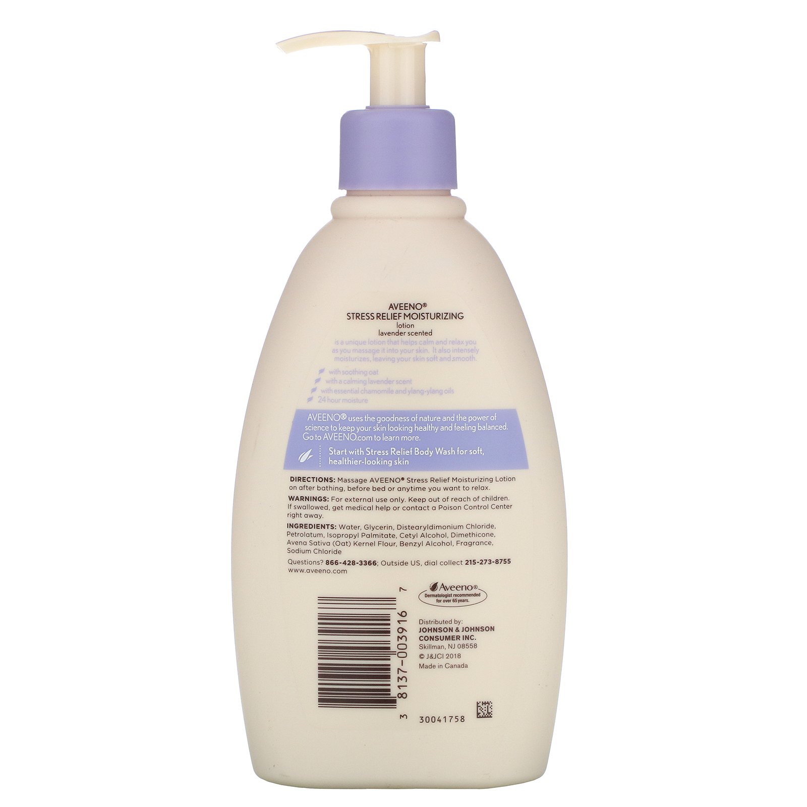 Comprar Aveeno, Active Naturals, Loção Hidratante Stress Relief, 354 ml (12 fl oz) - Imagem 2
