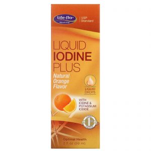 Comprar Life-flo, Liquid Iodine Plus, Sabor Natural de Laranja, 59 ml (2 fl oz)