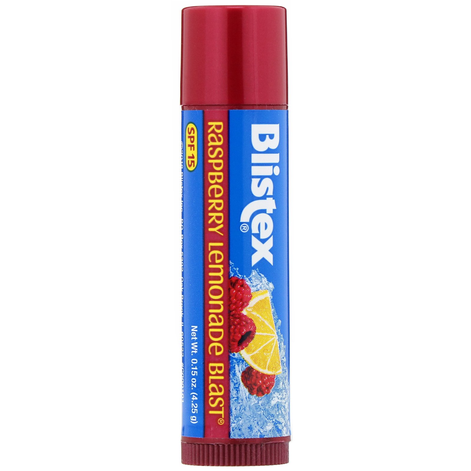 Comprar Blistex, Lip Protectant/Sunscreen, SPF 15, Raspberry Lemonade Blast, .15 oz (4.25 g)