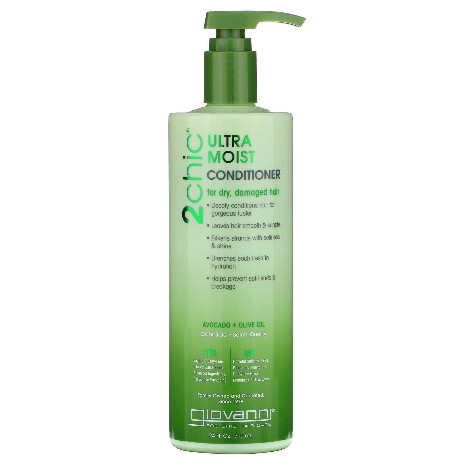 Comprar Giovanni, 2chic, Condicionador Ultra-Hidratante, para Cabelos Secos e Danificados, Óleo de Oliva e Abacate, 710 ml (24 fl oz)