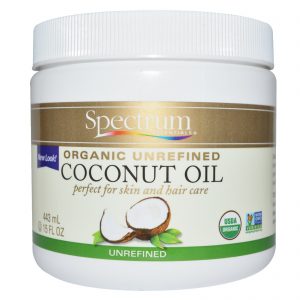 Comprar Spectrum Essentials, Organic Coconut Oil, Unrefined, 15 fl oz (443 ml)