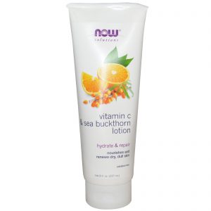 Comprar Now Foods, Loção de vitamina C e espinheiro marítimo, 237 ml