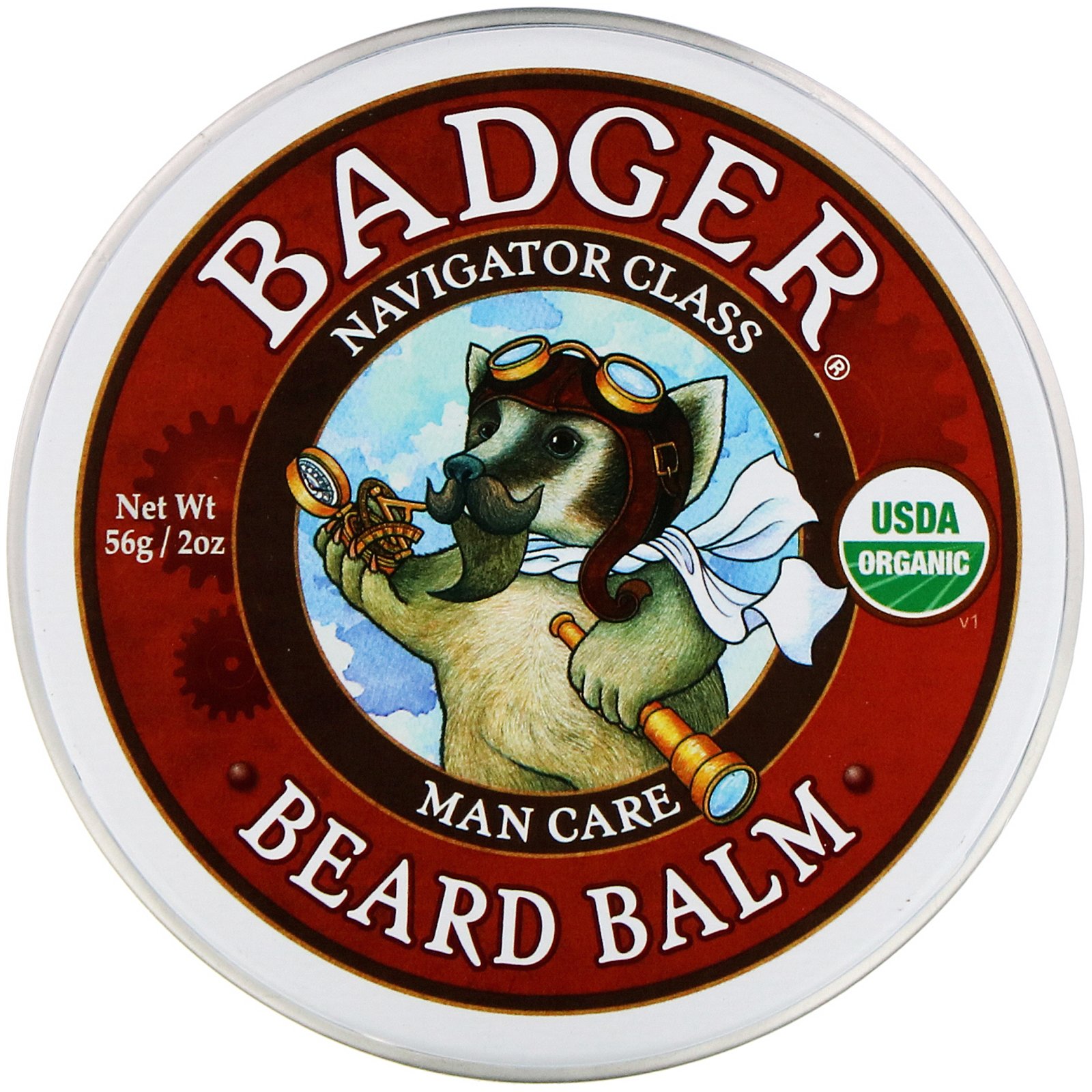 Comprar Badger Company, Navigator Class, Cuidado para Homens, bálsamo para Barba, 2 fl oz (59.1 ml) - Imagem 3