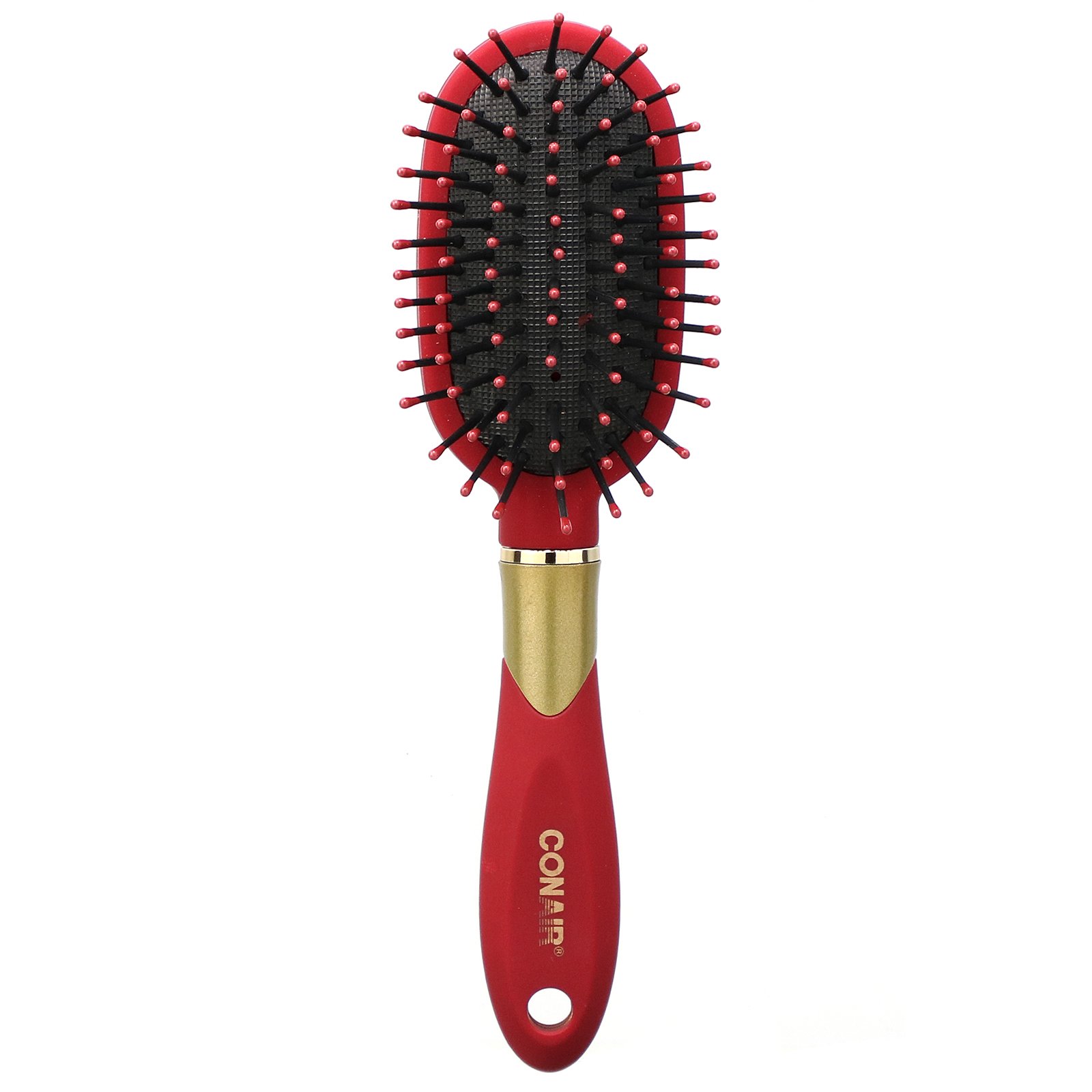 Comprar Conair, Toque de veludo, escova para cabelo com amortecimento de curso, 1 escova
