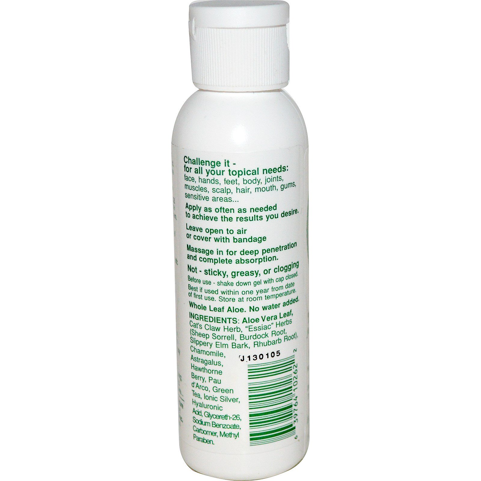 Comprar Herbal Answers, Força da Babosa Herbal, O Gel da Pele, 4 onças fluidas - Imagem 2