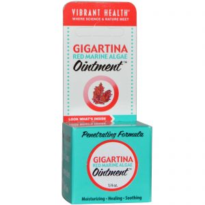Comprar Vibrant Health, Pomada Gigartina de Algas Vermelhas, 1/4 oz (7 g)