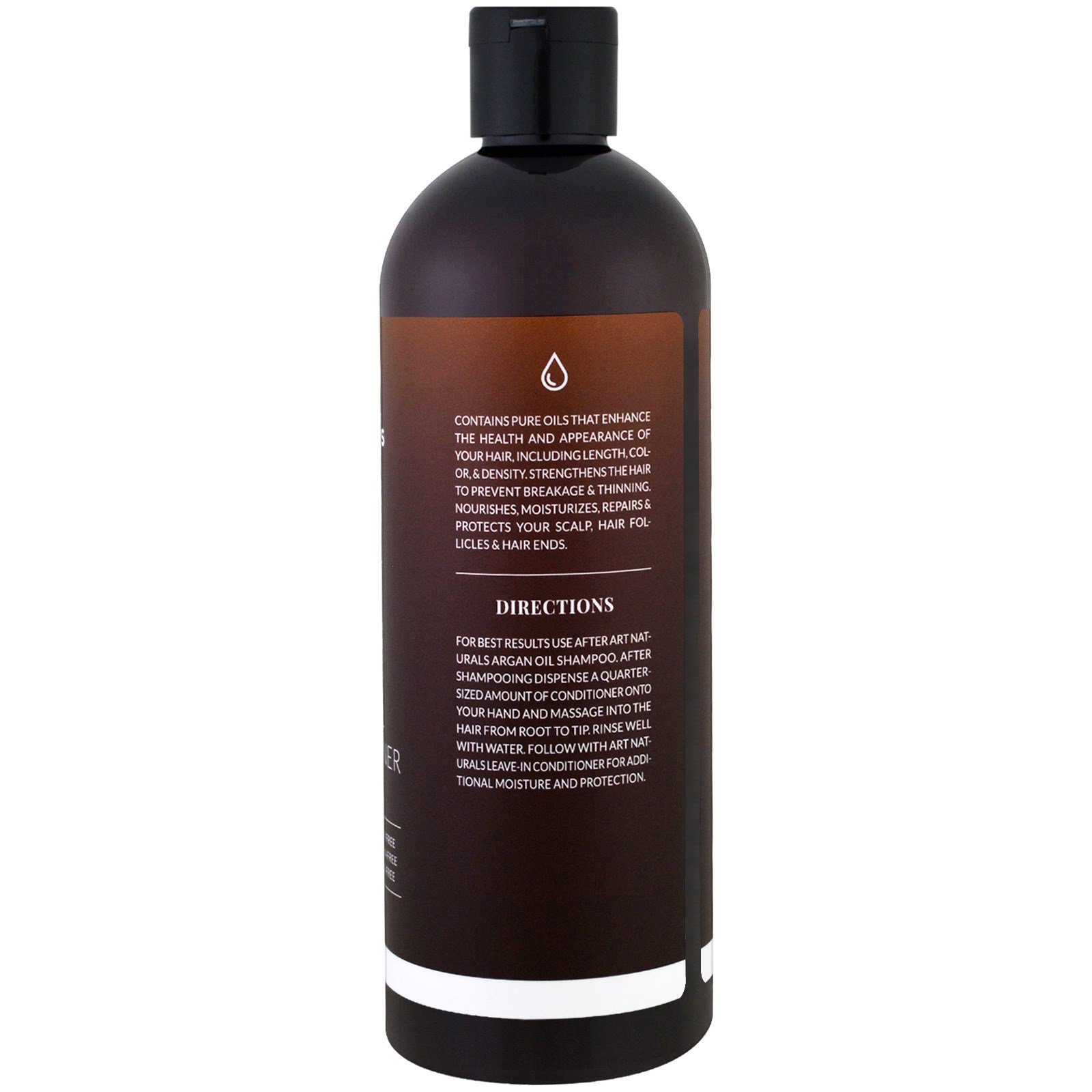 Comprar Artnaturals, Condicionador de Óleo de Argan, Fórmula Restauradora, 473 ml (16 fl oz) - Imagem 3