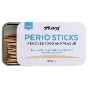Comprar Dr. Tung's, Bastões periodônticos, remoção de placa, fino, 80 bastões