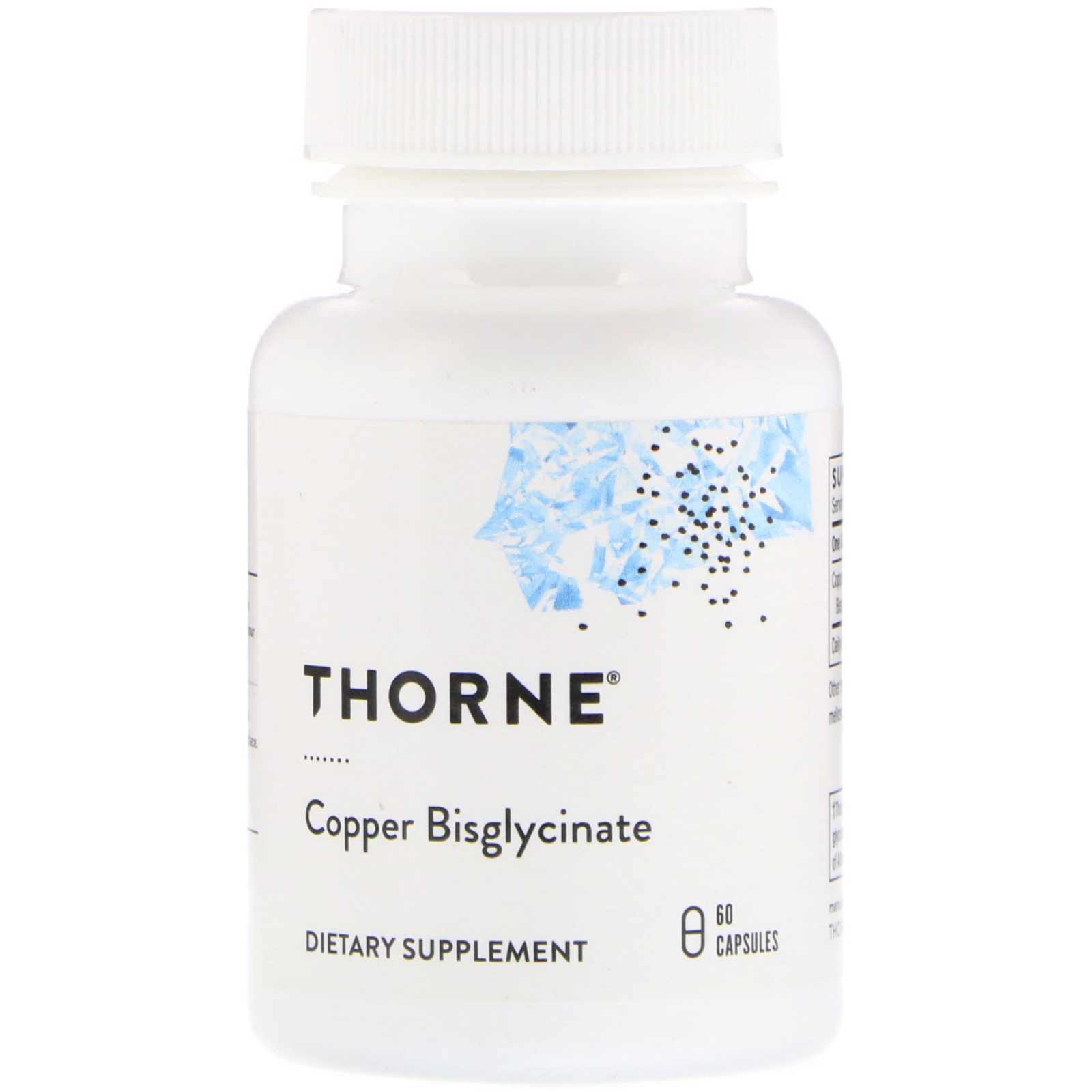 Comprar Thorne Research, Bisglicinato de Cobre, 60 Cápsulas