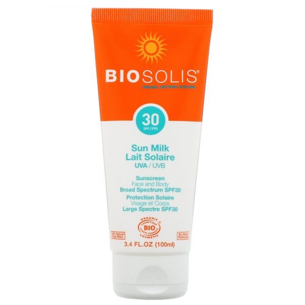 Comprar Biosolis, Sun Milk, Protetor Solar, SPF 30, 100 ml (3,4 fl oz) - Imagem 4