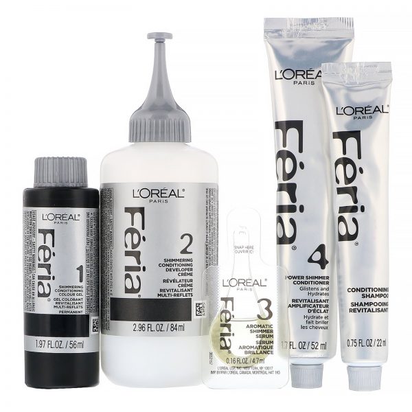 Comprar L'Oreal, Feria, Power Violet, cor brilhante de alta intensidade, Deepest Violet V28, 1 aplicação - Imagem 4