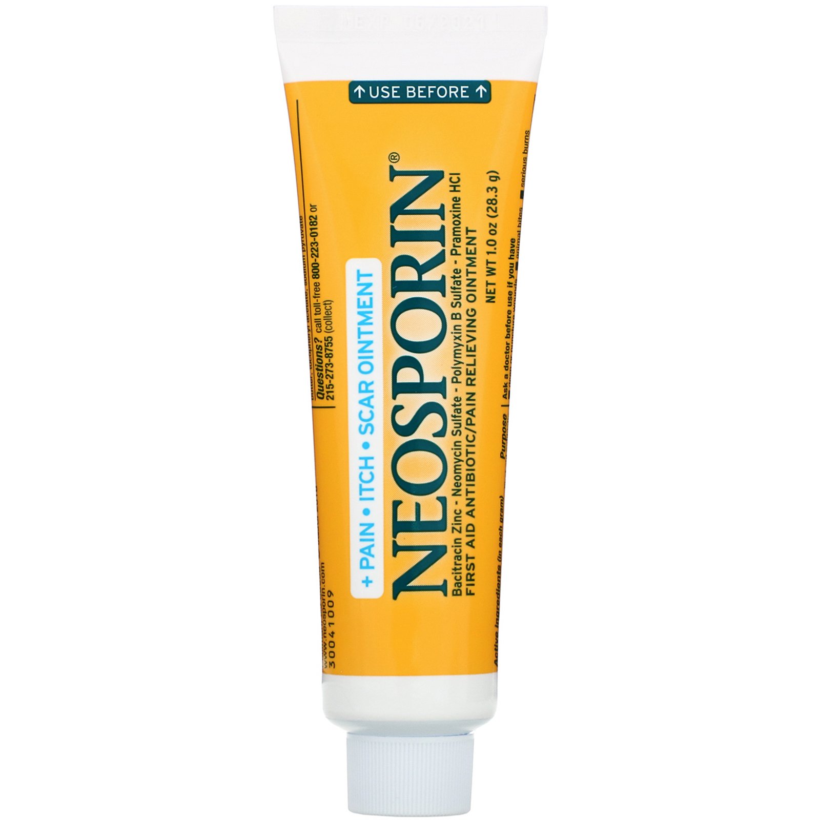 Comprar Neosporin, Pomada Multiação para Cicatrização, Dor e Coceira, 28,3 g (1,0 oz)