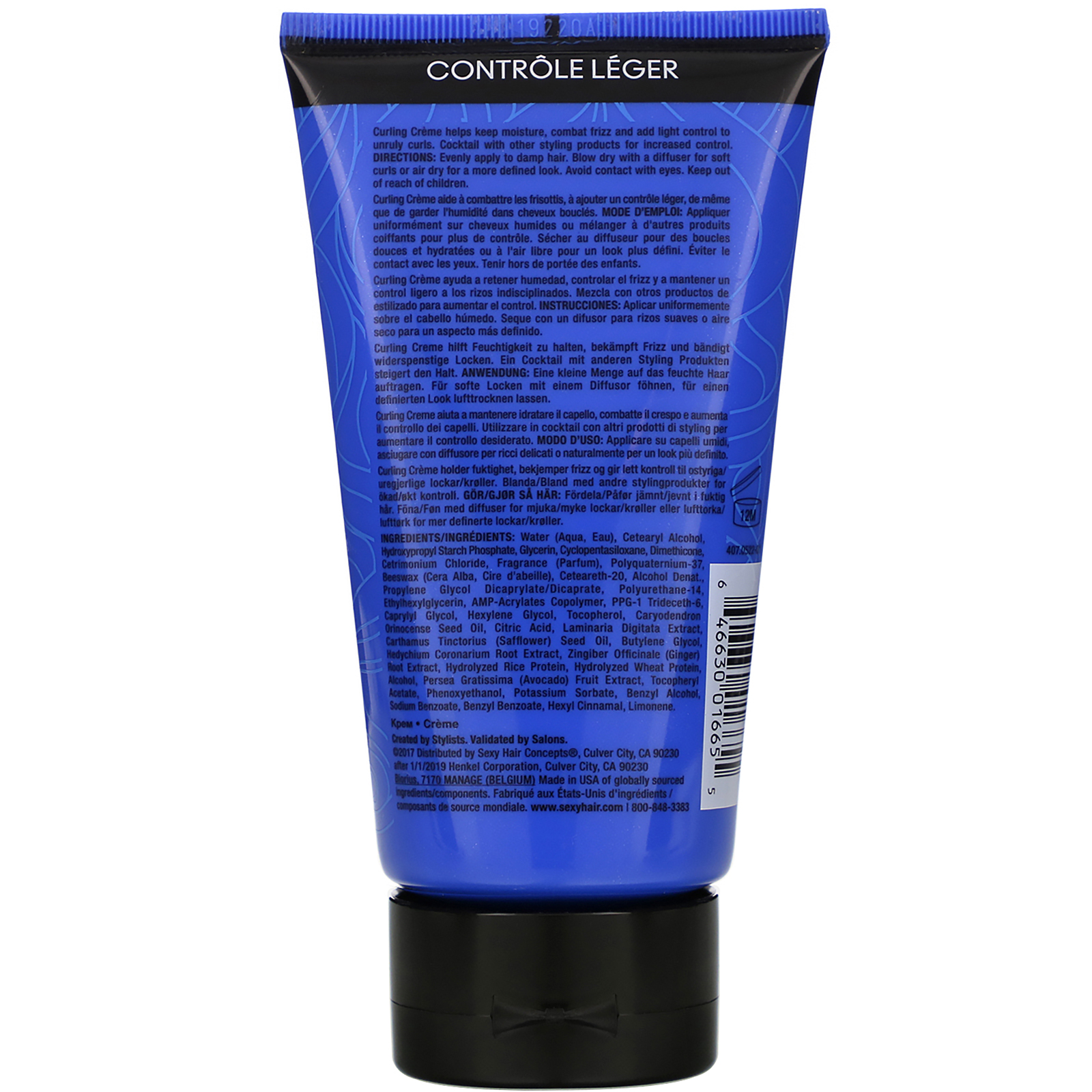Comprar Sexy Hair, Curly Sexy Hair, Curling Creme, 5.1 fl oz (150 ml) - Imagem 2
