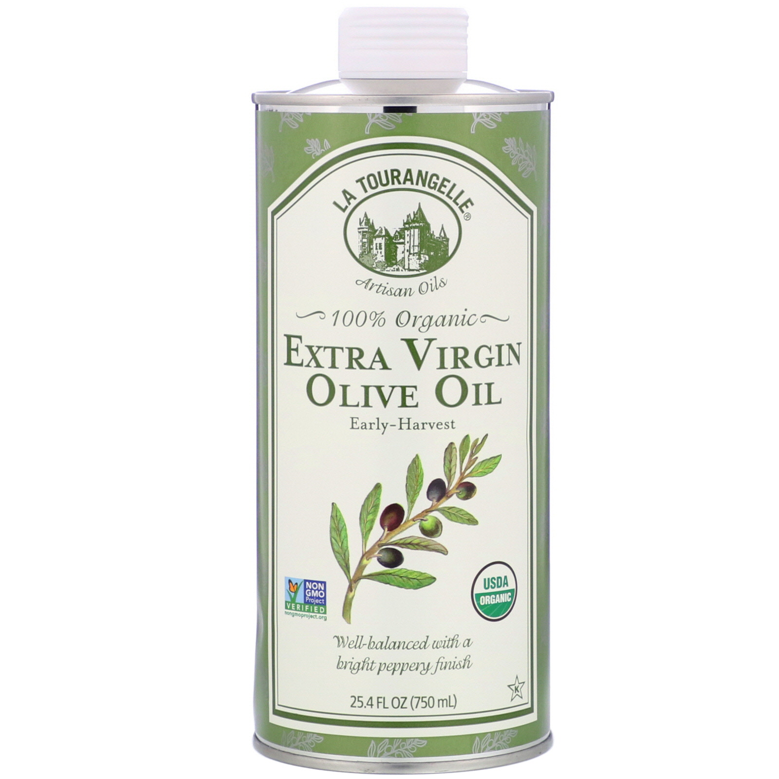 Comprar La Tourangelle, Azeite de Oliva Extra Virgem 100% Orgânico, 750 ml (25,4 fl oz)