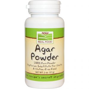 Comprar Now Foods, Real Food, Agar em pó, 2 oz (57 g)