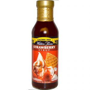 Comprar Walden Farms, Xarope de morango, 12 fl oz (355 ml)
