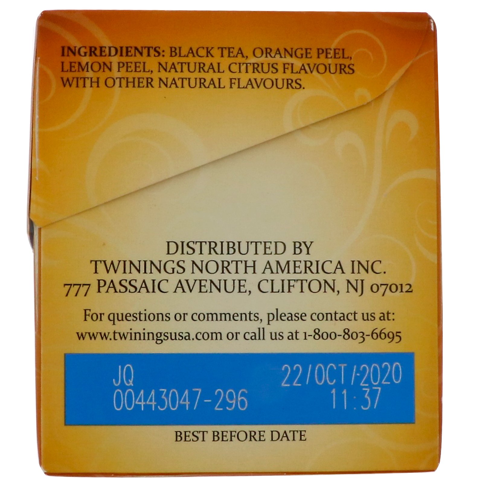 Comprar Twinings, Chá Preto Lady Grey, 20 Saquinhos de Chá, 1,41 oz (40 g) - Imagem 2