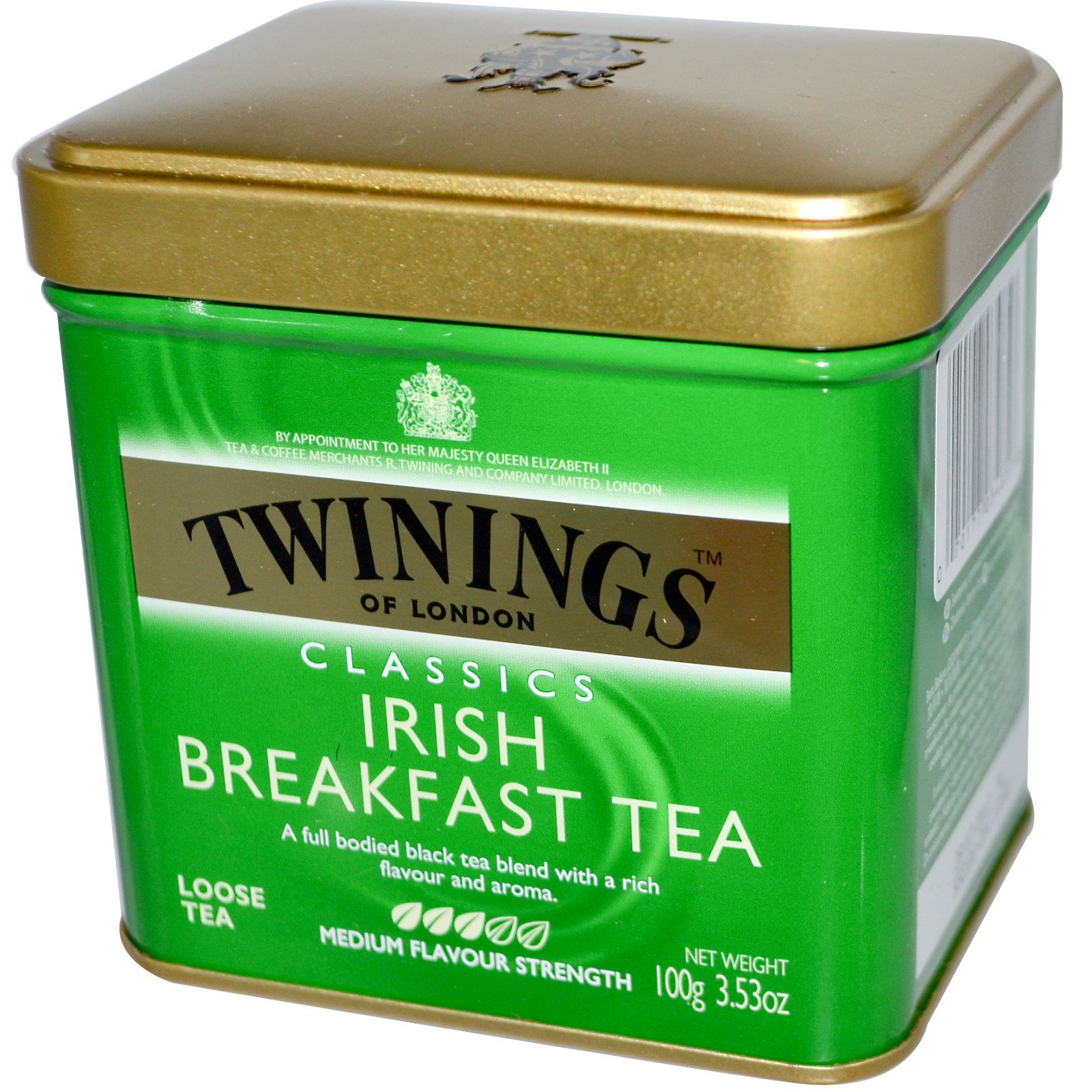 Comprar Twinings, Clássicos, chá irlandês para o café da manhã, 3.53 oz (100 g)
