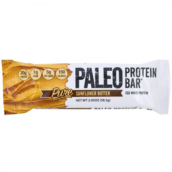 Comprar Julian Bakery, PALEO Protein Bar, Pure Sunflower Butter, 12 Bars, 2.05 oz (58.3 g) Each - Imagem 4