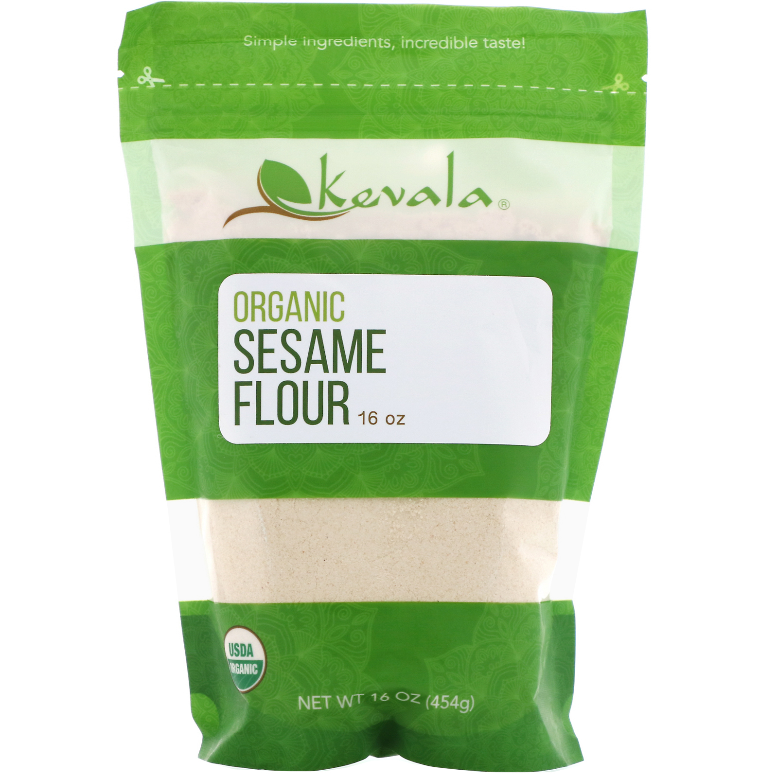 Comprar Kevala, Organic Sesame Flour, 16 oz (454 g)