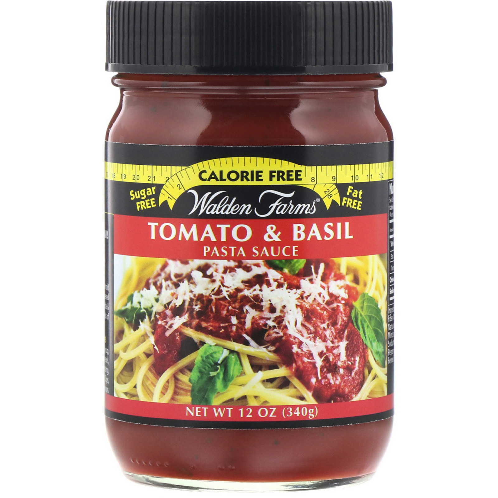 Comprar Walden Farms, Molho para Macarrão, Tomate e Manjericão, 12 oz