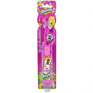 Comprar Brush Buddies, Shopkins, Escova Dental Elétrica, Macia, 1 Escova