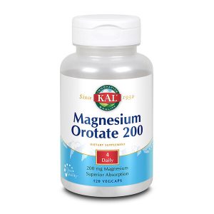 Comprar KAL, Orotato de Magnésio, 200mg, 60 cápsulas