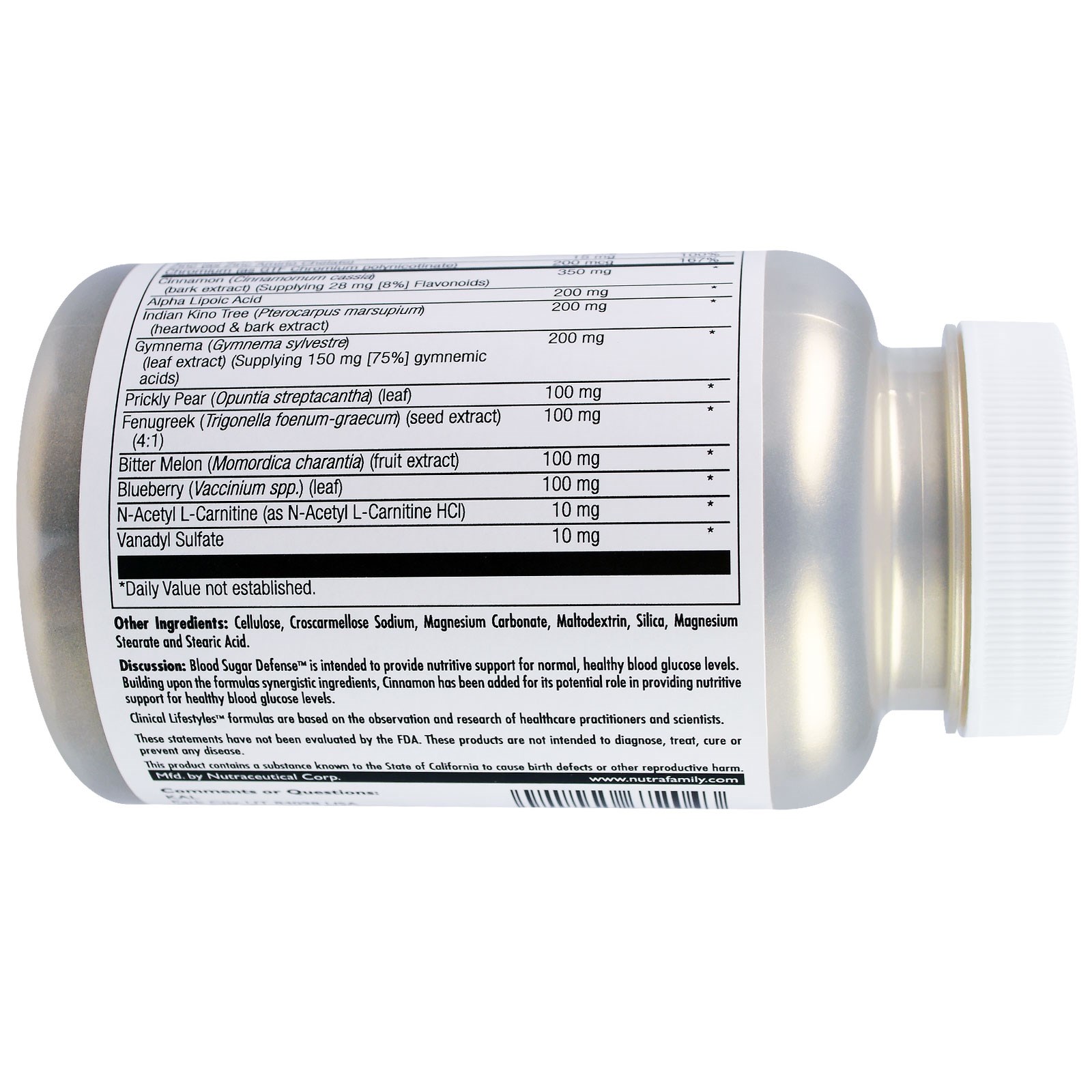 Comprar KAL, Controle Do Açúcar No Sangue, 60 cápsulas - Imagem 3