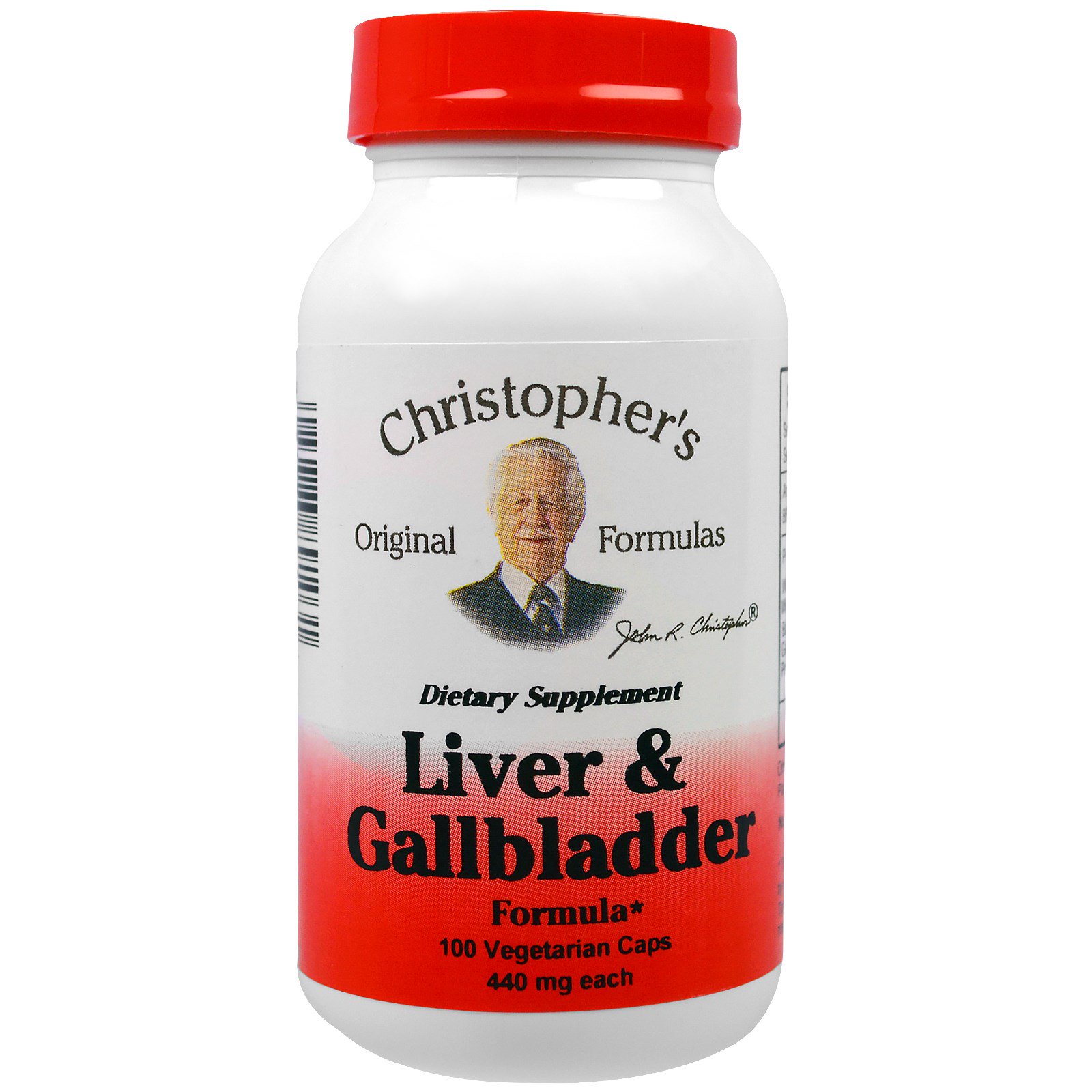 Comprar Christopher's Original Formulas, Liver & Gallbladder Formula, 440 mg, 100 Vegetarian Caps