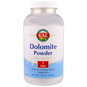 Comprar KAL, Dolomita em Pó, 454 g (16 oz)