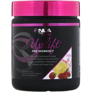 Comprar NLA for Her, Uplift, Pré-Exercício, Limonada com Framboesa, 210 g