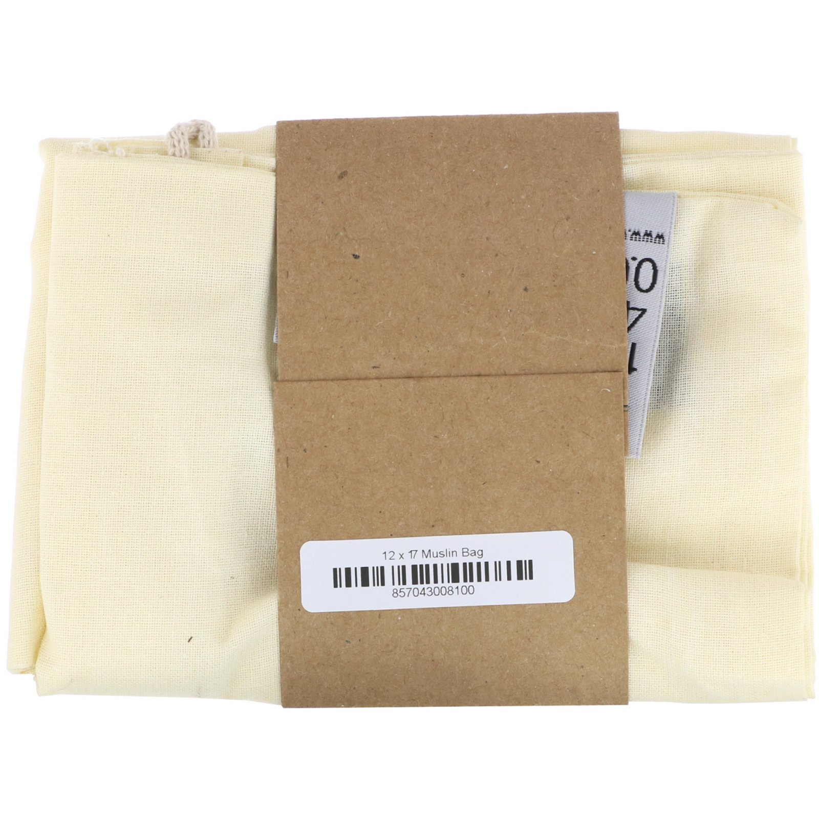 Comprar Wowe, Certified Organic Cotton Muslin Bag, 1 Bag, 12 in x17 in - Imagem 2
