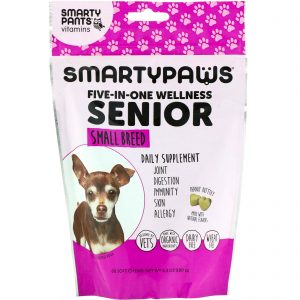 Comprar SmartyPants, SmartyPaws, Bem-estar Cinco-em-um, Sênior, Raça Pequena, 60 Petiscos Macios
