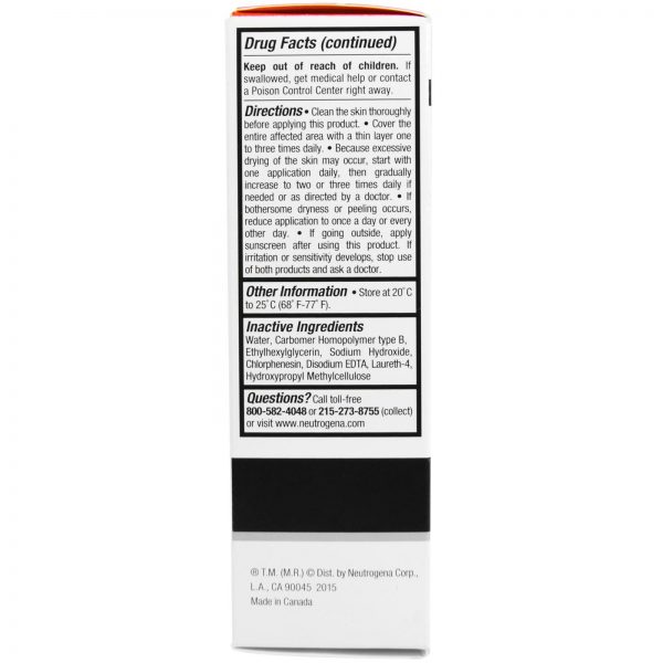 Comprar Neutrogena, Rapid Clear, Stubborn Acne, Máscara Leave-On Diária, 56 g (2 oz) - Imagem 4
