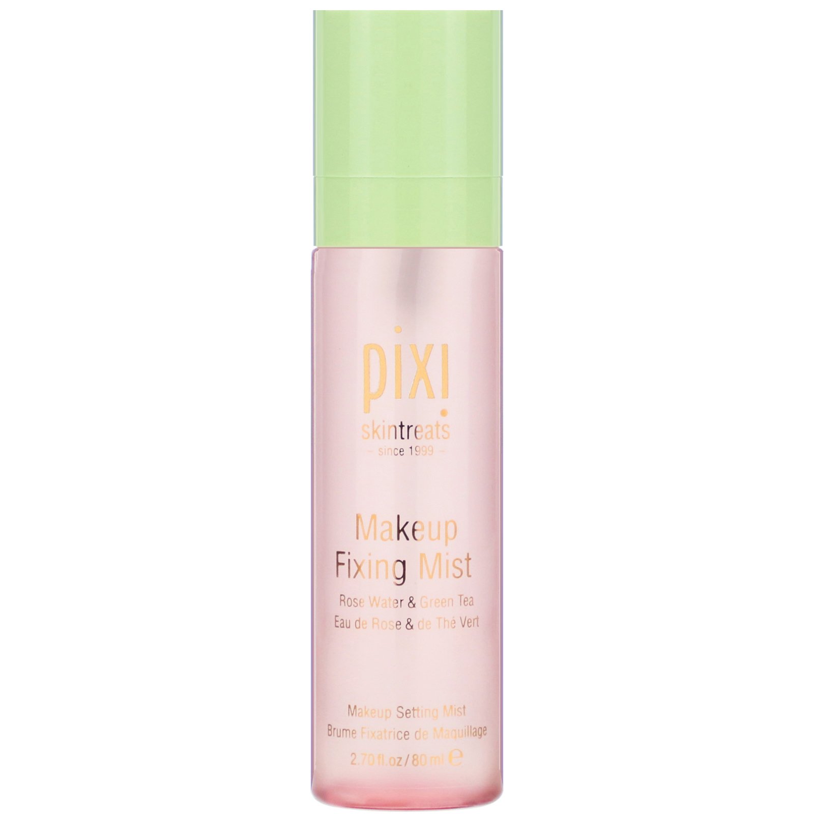 Comprar Pixi Beauty, Spray Fixador de Maquiagem, com Água de Rosas e Chá Verde, 80 ml (2,7 oz)