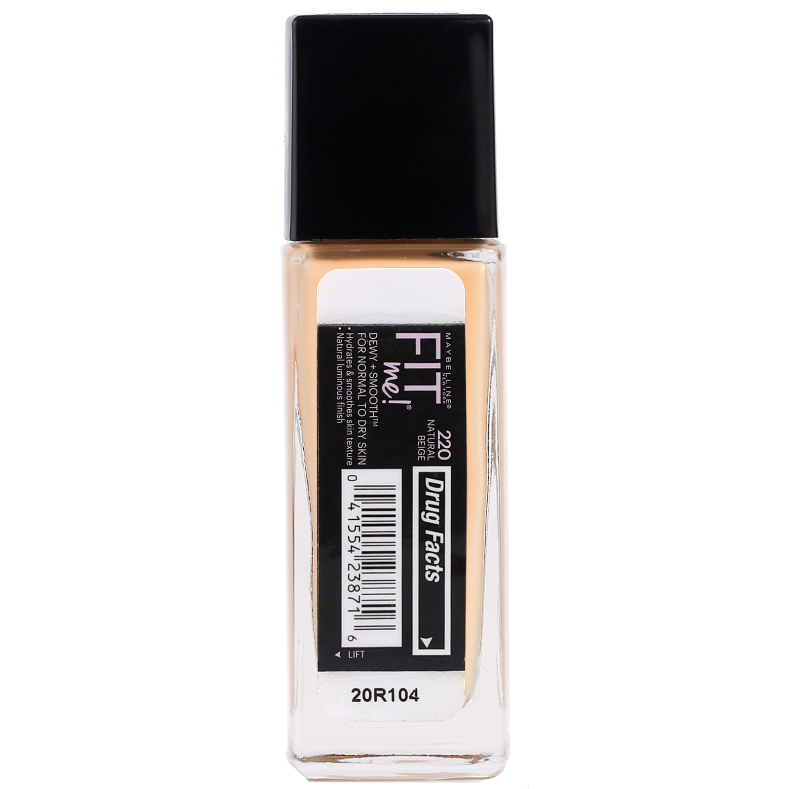 Comprar Maybelline, Fit Me, Base Molhada e Suave, 220 Bege Natural, 30 ml (1 fl oz) - Imagem 2