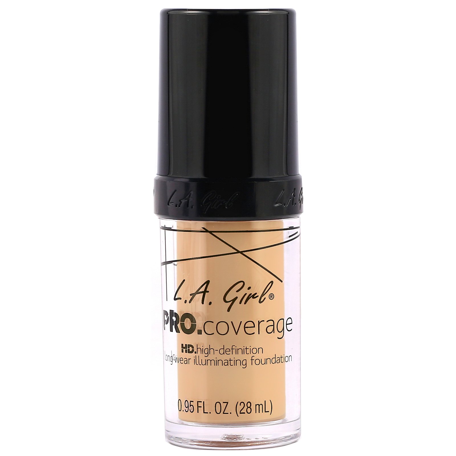 Comprar L.A. Girl, Base, Pro Coverage HD Foundation, clara, 28 ml