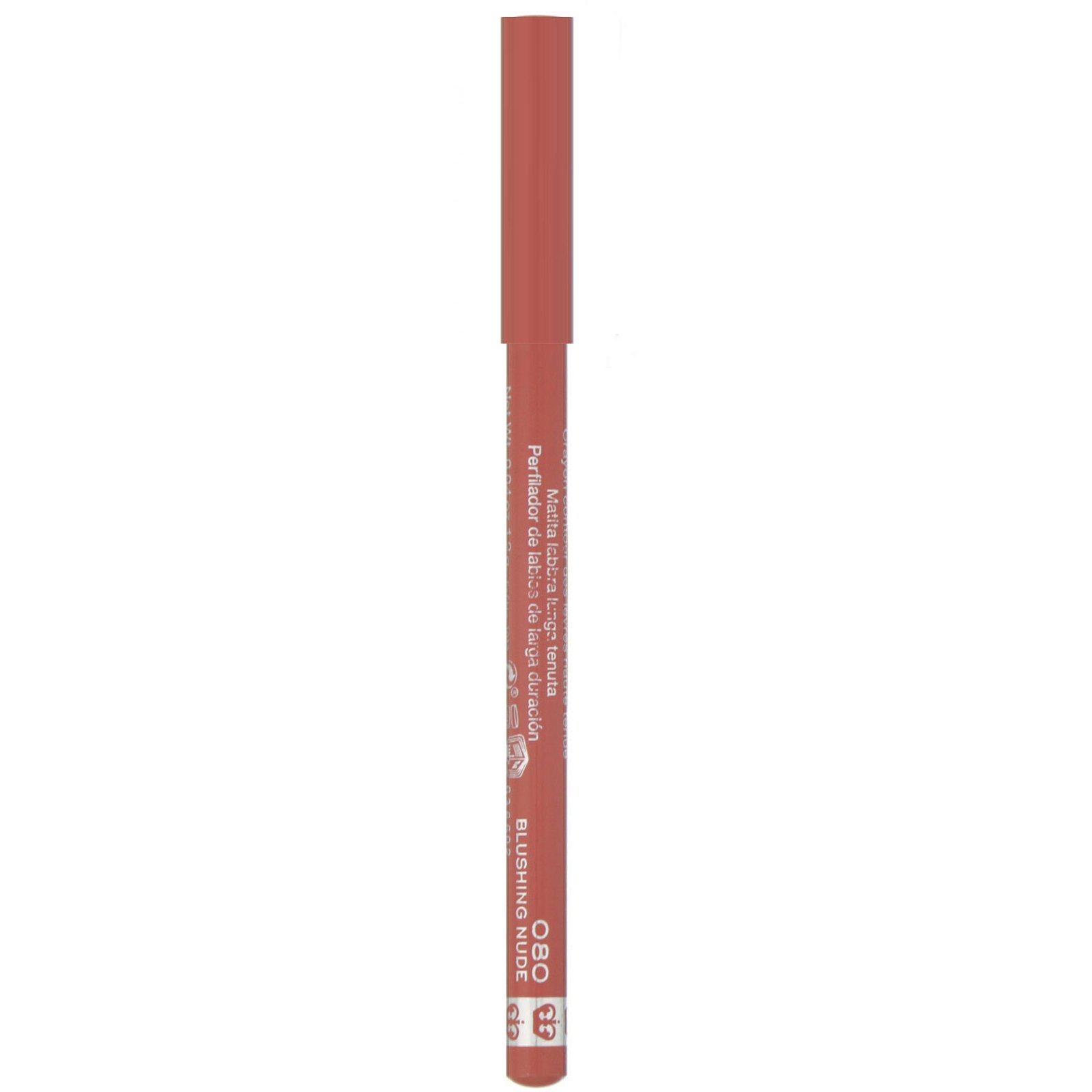 Comprar Rimmel London, Acabamento duradouro, lápis de contorno labial 1000 Kisses Stay On, 080 Nude corado, 1,2 g - Imagem 2