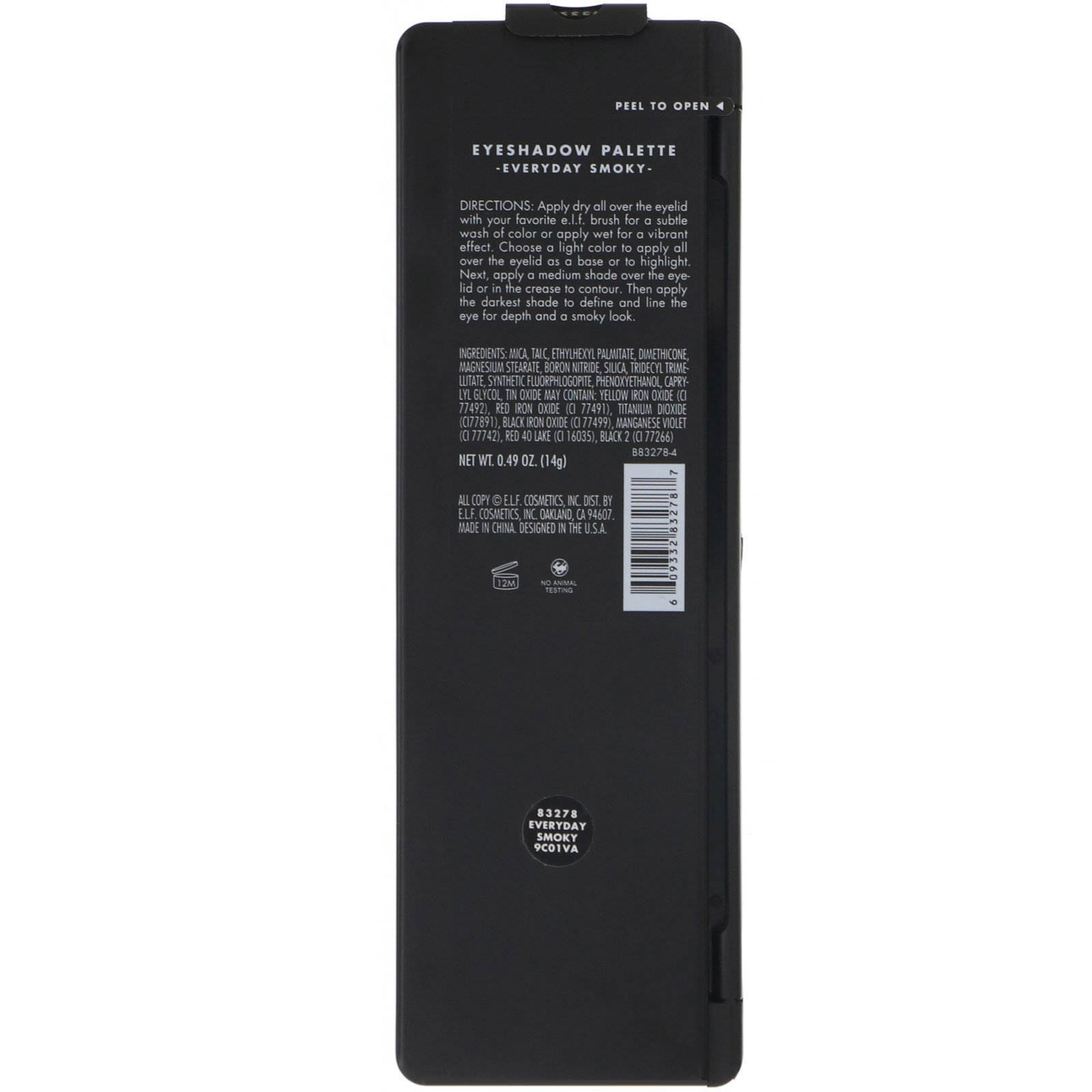 Comprar E.L.F., Paleta de sombras, Everyday Smoky, 14 g - Imagem 3