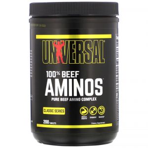 Comprar Universal Nutrition, 100% Aminoácidos de Carne, 200 Comprimidos