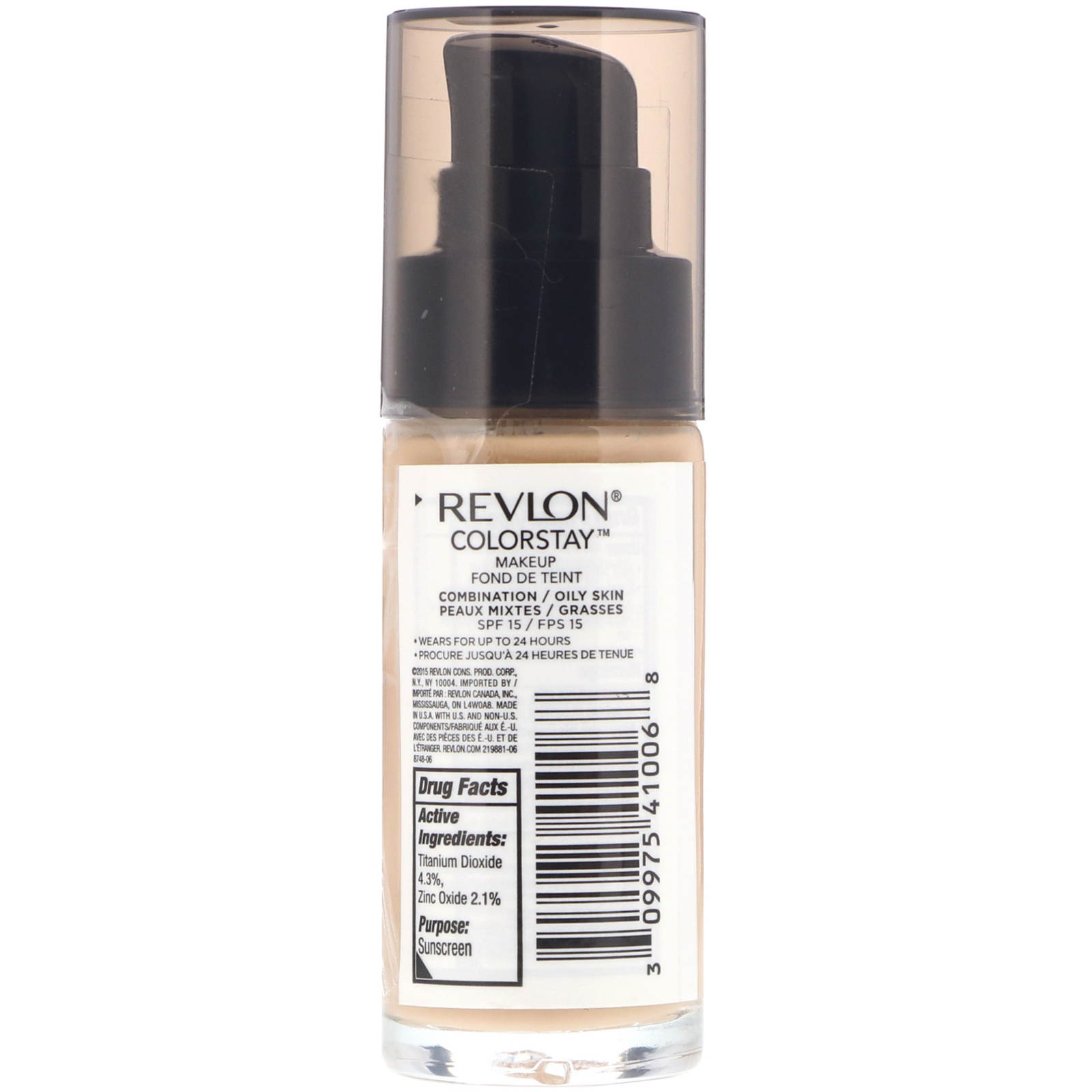 Comprar Revlon, Colorstay, maquiagem, mista/oleosa, 240 Bege médio, 30 ml - Imagem 2