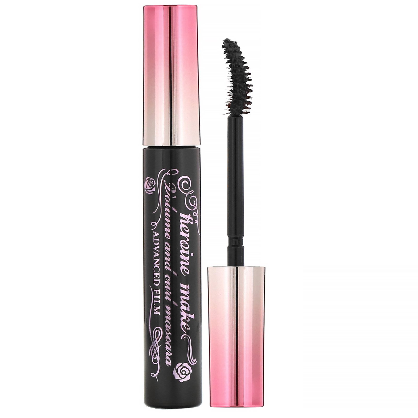 Comprar KissMe, Heroine Make, Volume & Curl Mascara, Advanced Film, Waterproof, #01 Super Black, 0.21 oz (6 g)