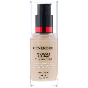 Comprar Covergirl, Outlast All-Day Stay Fabulous, Base 3 em 1, 805 Marfim, 30 ml