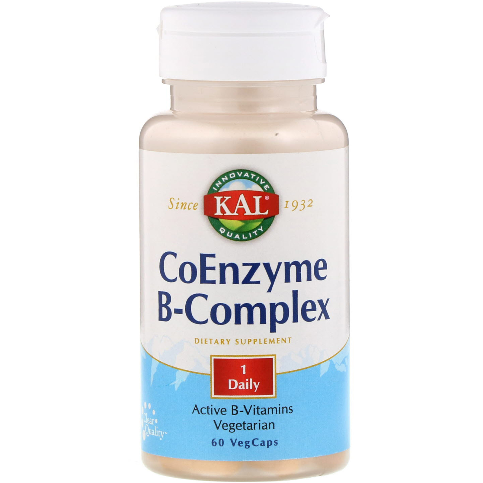 Comprar KAL, Coenzima do Complexo B, 60 cápsulas vegetais