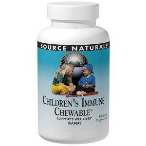 Comprar Source Naturals, Wellness, Children's Immune Chewable, Delicioso Sabor de Frutos Silvestres, 30 Wafers