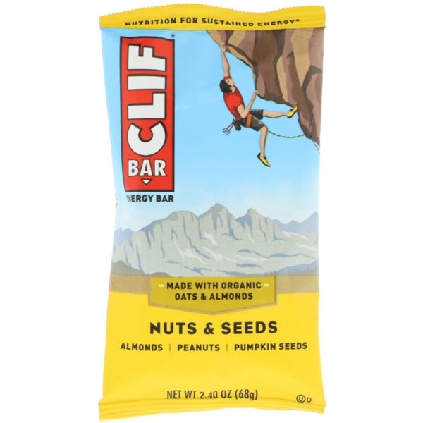 Comprar Clif Bar, Energy Bar, Nuts & Seeds, 12 Bars, 2.40 oz (68 g) Each - Imagem 4