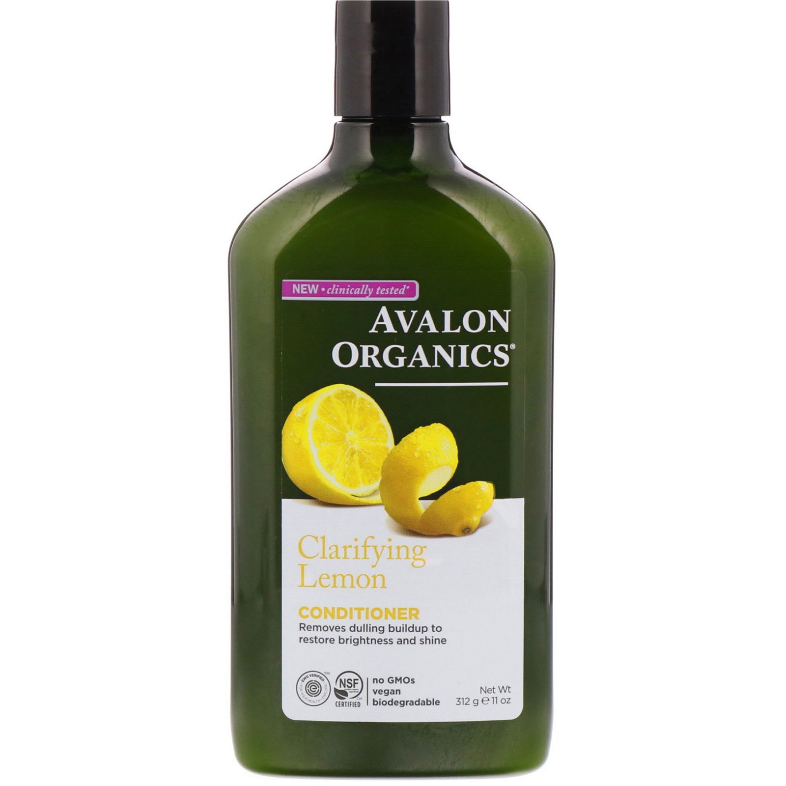 Comprar Avalon Organics, Condicionador, Limão Clarificante, 11 fl oz (325 ml)