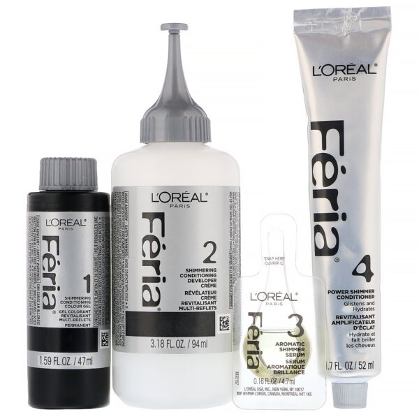 Comprar L'Oreal, Feria, cor brilhante multifacetada, Light Beige Blonde 91, 1 aplicação - Imagem 4