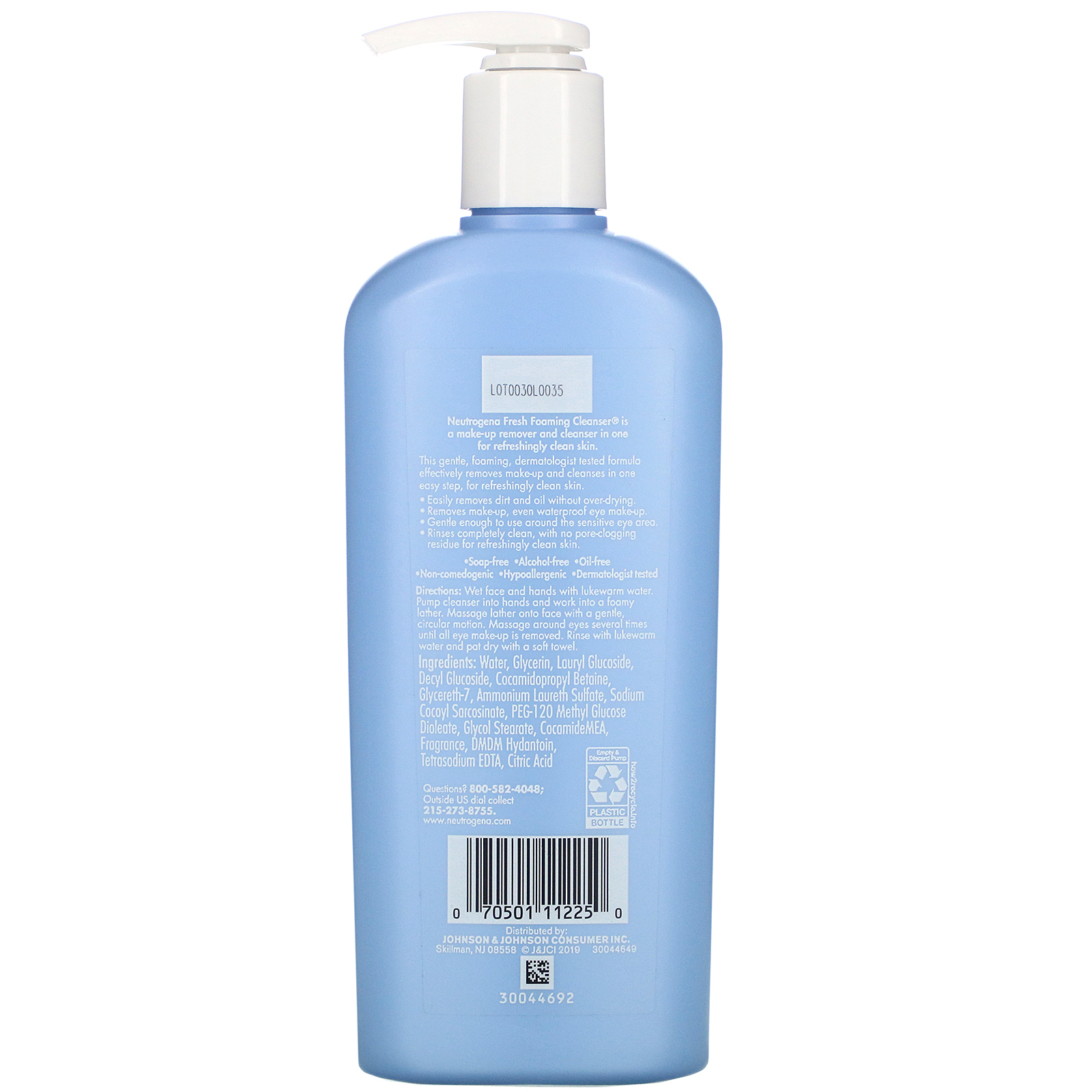 Comprar Neutrogena, Fresh Foaming Cleanser, 9.6 fl oz (283 ml) - Imagem 2